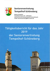 Seniorenvertretung Tempelhof-Schöneberg Tätigkeitsbericht 2019