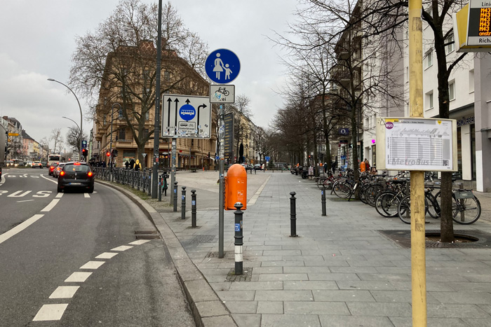 Seniorenvertretung Tempelhof-Schöneberg Richard-von-Weizsäcker-Platz Radweg