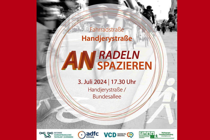 Anspazieren anradeln Handjerystraße Seniorenvertretung Tempelhof-Schöneberg