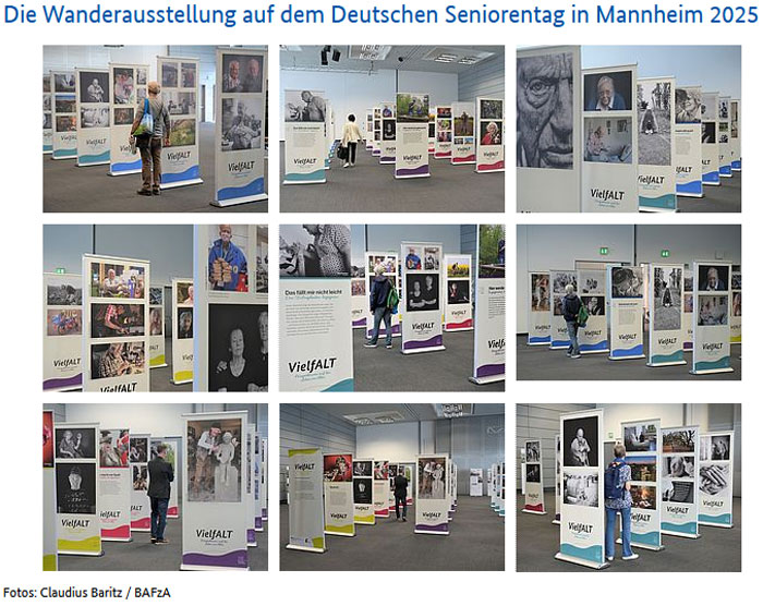 Seniorenvertretung Tempelhof-Schöneberg Seniorentag wanderausstellung Vielfalt VHS