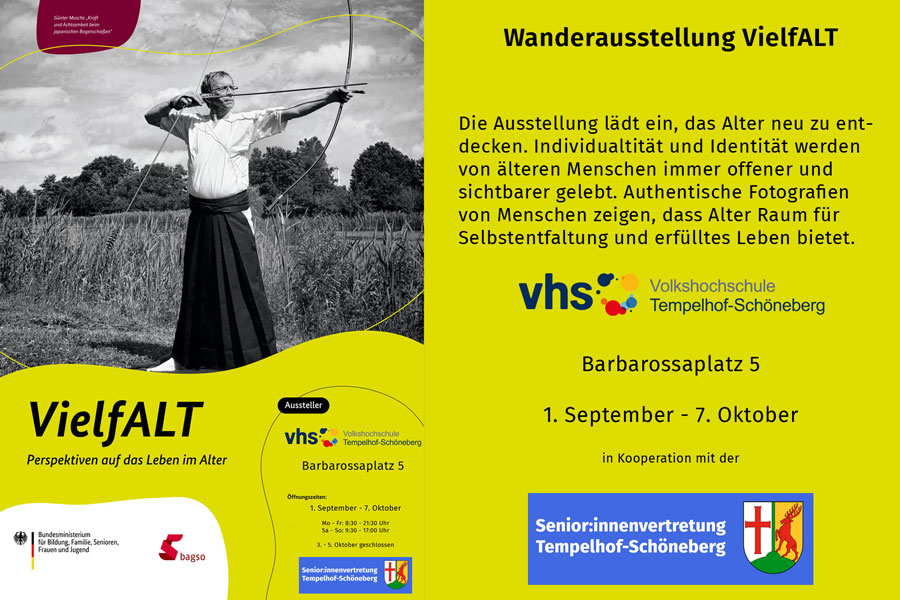 Seniorenvertretung Tempelhof-Schöneberg Wanderausstellung Vielfalt