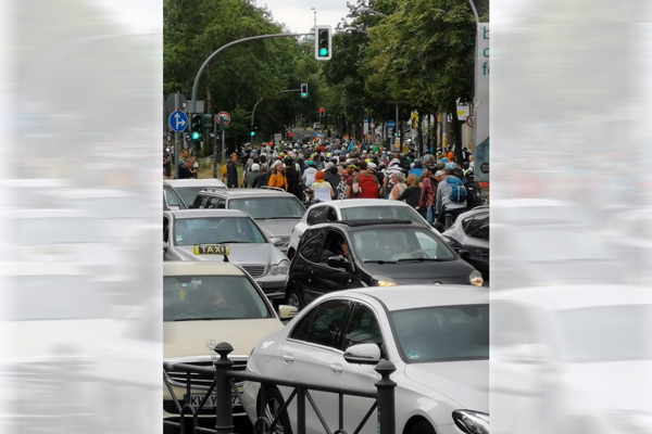 Fahrraddemo Tempelhof Schöneberg Seniorenvertretung Hauptstraße Grunewaldstraße