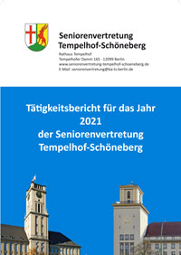 Seniorenvertretung Tempelhof-Schöneberg Tätigkeitsbericht 2021